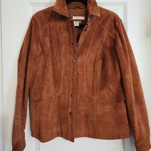 Coldwater Creek Suede Jacket